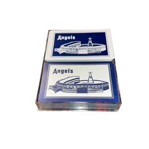 Vintage Angels baseball playing cards